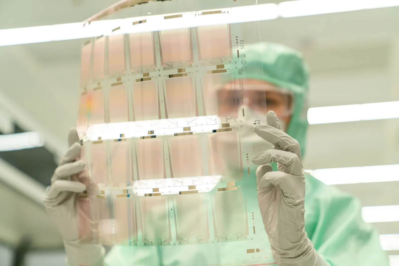 Reclaimed silicon wafer after polishing and re-certification